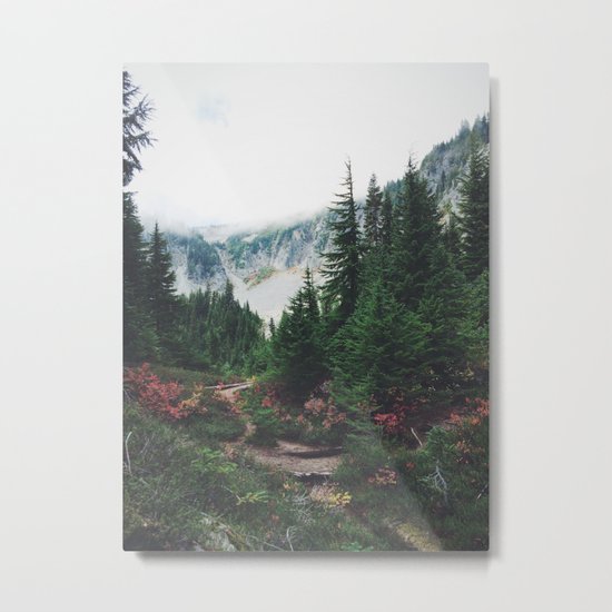 Mountain Trails Metal Print
