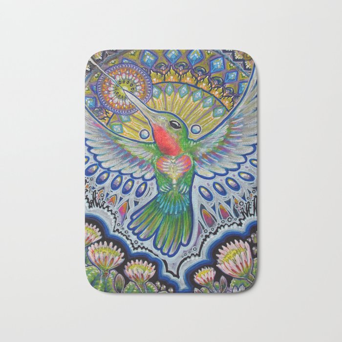 Hummingbird Cactus Beija Flor Iii Bath Mat By Michaelgarfield Society6 Hummingbird Cactus Beija Flor Iii Bath Mat By Michaelgarfield Society6