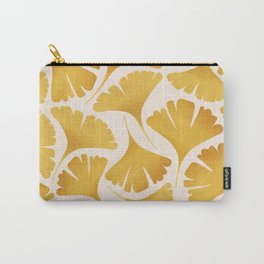 Abstraction_GOLDEN_Ginkgo_Pattern_Minimalism_001 Carry-All Pouch