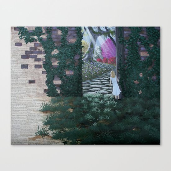 the secret garden Canvas Print