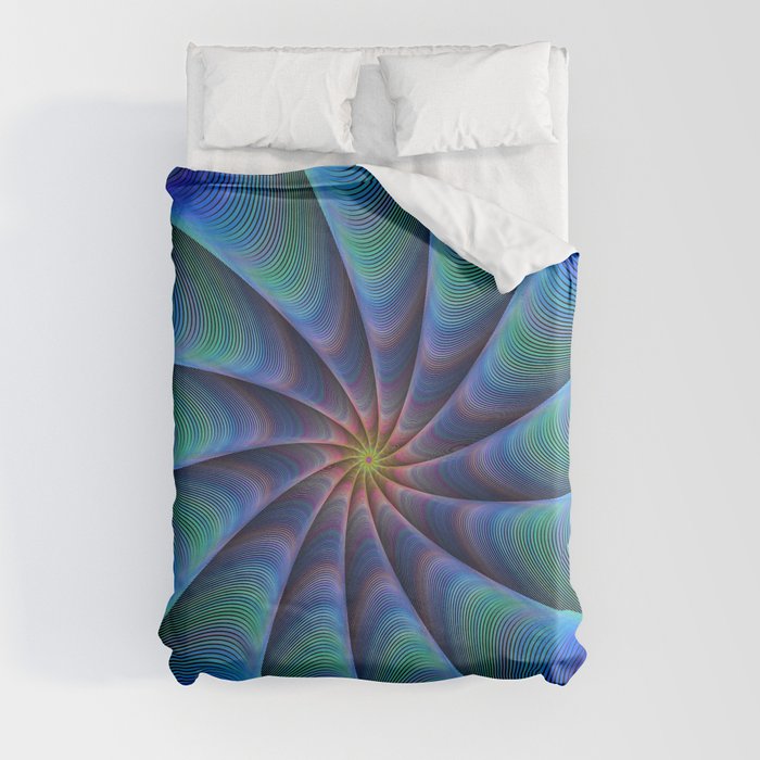 Path to meditation Duvet Cover