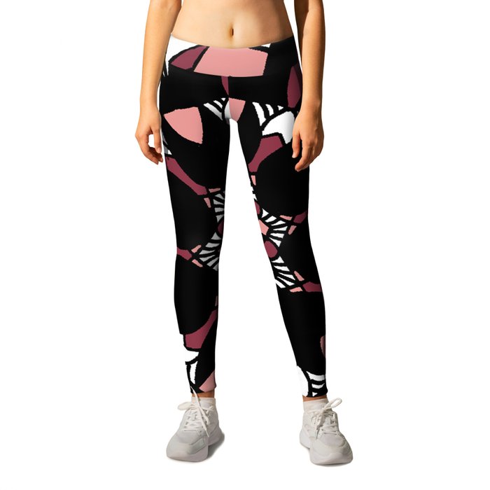Pink Lotus Leggings