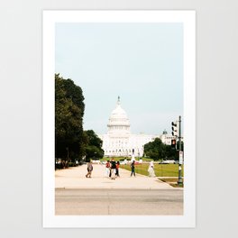 Capitol Building in the Summertime Art Print