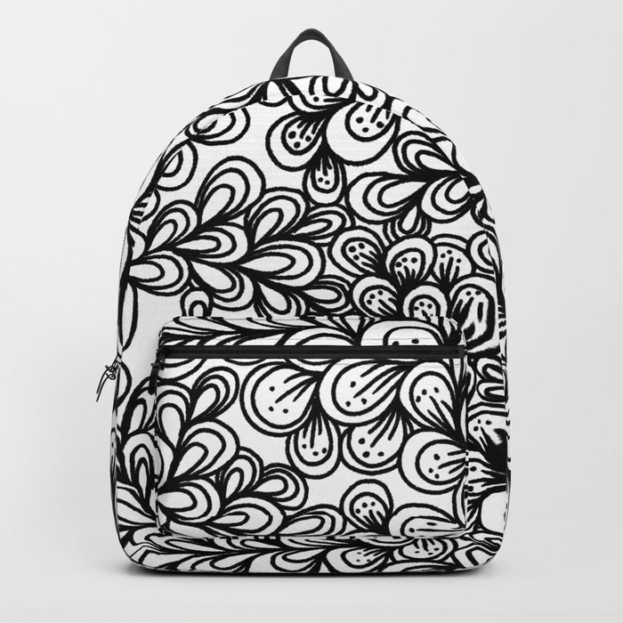 Zentangle ivy Backpack