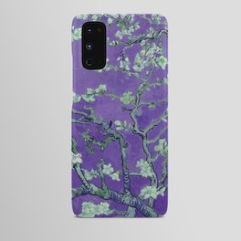 Vincent van Gogh "Almond Blossoms" (edited purple) Android Case