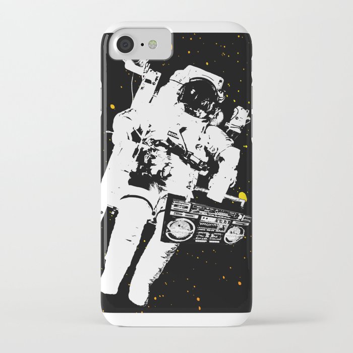 Space Jamz Cosmic Boombox Astronaut iPhone Case