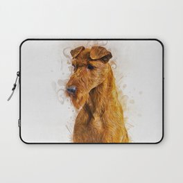 Irish Terrier Laptop Sleeve | Portrait, Brown, Pedigree, Terrier, Cute, Beautiful, Red, Setter, Hunting, Domestic 