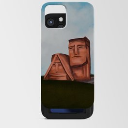 We are our mountains iPhone Card Case
