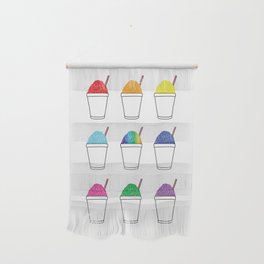 Sweet Snoballs Rainbow Colour Colorful Travel New Orleans Nola Louisiana Spring Summer Wall Hanging