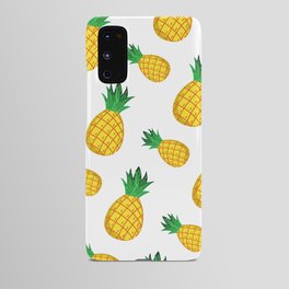 Delicious Pineapple Illustration Pattern Android Case