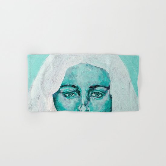 Mint Girl Hand & Bath Towel