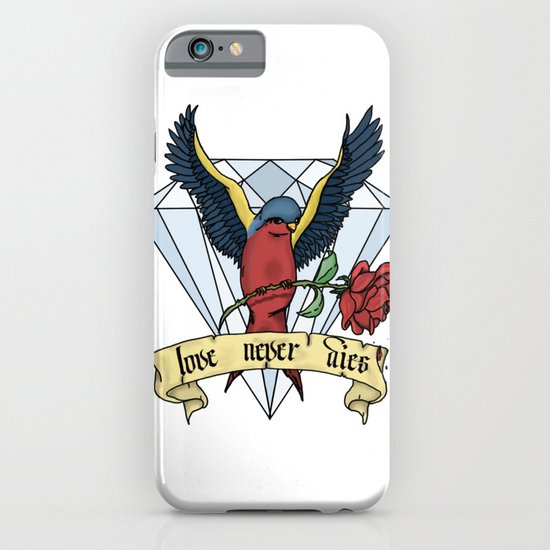 Love Never Dies swallow iPhone & iPod Case