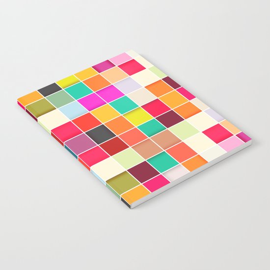 Colorful Rectangles Notebook