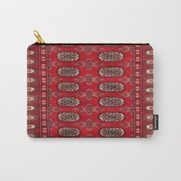 Pakistani Persian east hand knotted red Carpet Rug Carry-All Pouch | Antique, Red, Mosaic, Ornaments, Winter, Rug, East, Pakistani, Old, Persian 