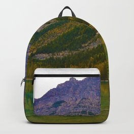 Mt Robson as seen from Kinney lake in the Canadian Rockies Backpack