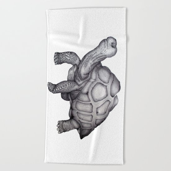A Little Lonely Beach Towel
