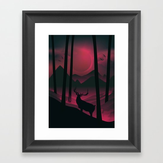 Eclipse Framed Art Print