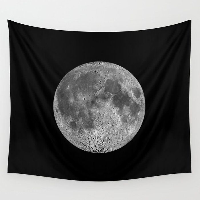 Nasa Picture 21: moon nearside Wall Tapestry