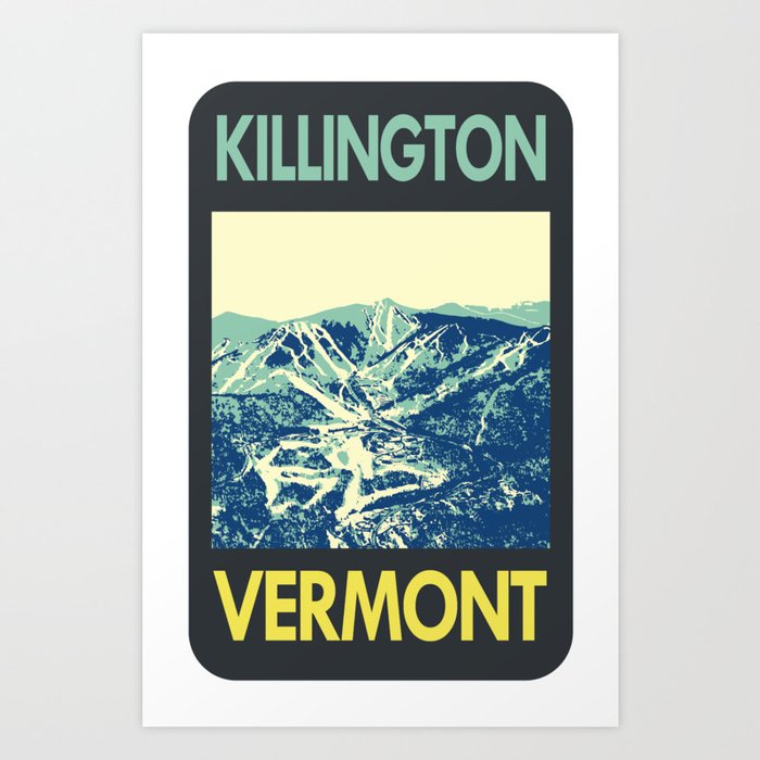 Killington Vermont Art Print