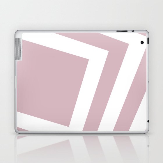 Rose squares background Laptop & iPad Skin