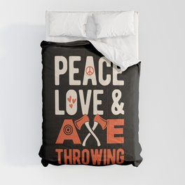 Axe Throwing Lover Comforter
