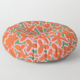 Vibrant Summer Pattern #1 Floor Pillow
