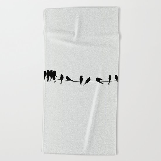 Birds Beach Towel
