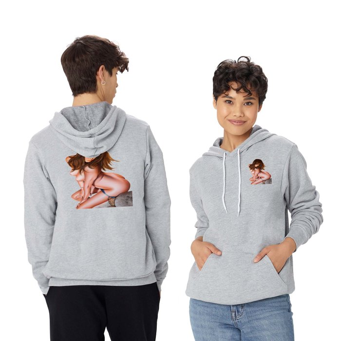 Nude color hoodie new arrivals