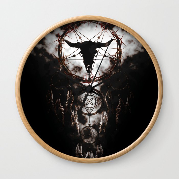 Dreamcatcher - Pentagram Wall Clock