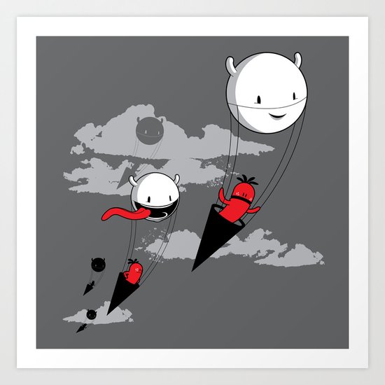 Acute Invasion Art Print