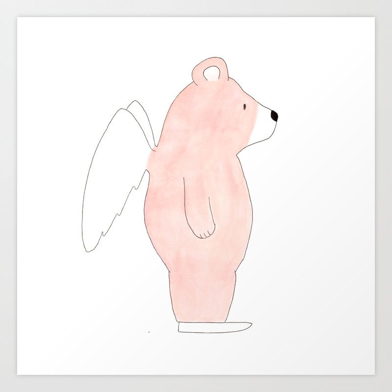 teddy bear with wings