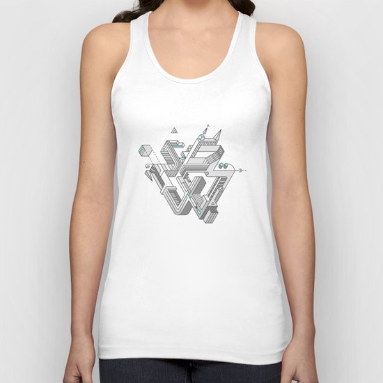 Penrose Manifold Unisex Tank Top