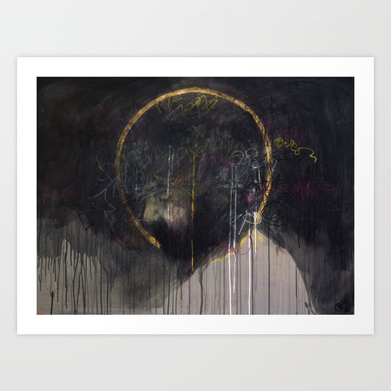 A Man Of Sorrow Art Print