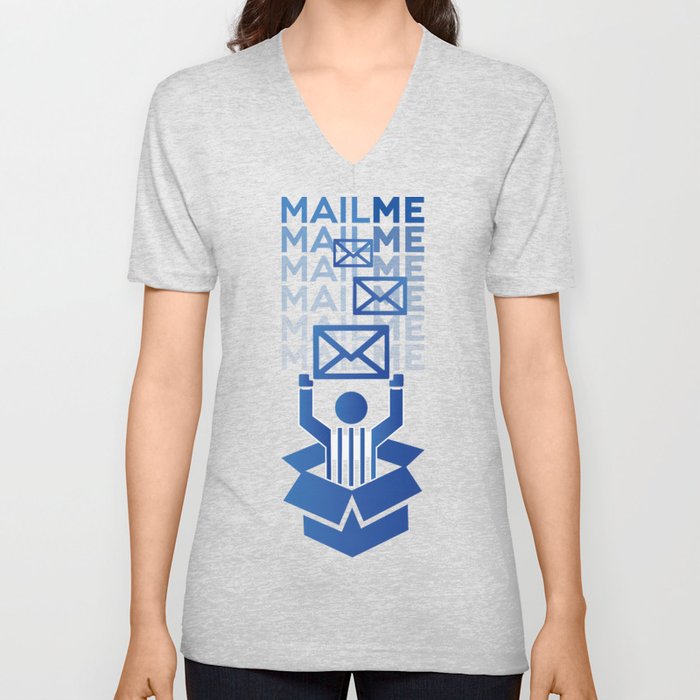 MailMe  V Neck T Shirt