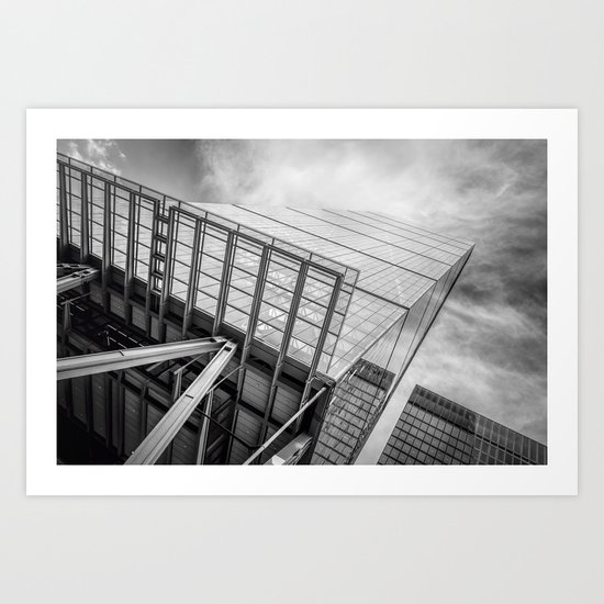 London skyscraper Art Print