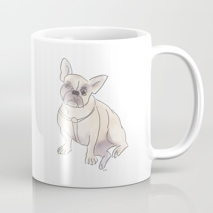 Cafe Dogs: Binkie the Frenchie Coffee Mug