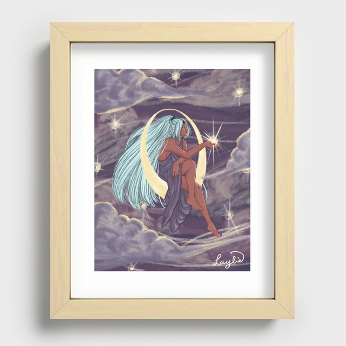Lunar Goddess Recessed Framed Print