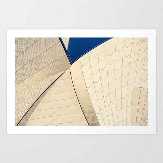 Opera House Tiles Art Print