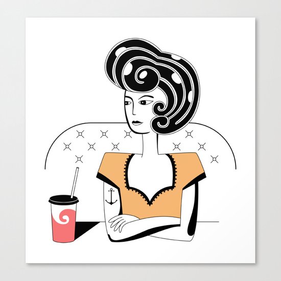 Window Canvas Print