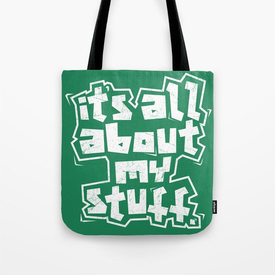 All about it. Tote Bag
