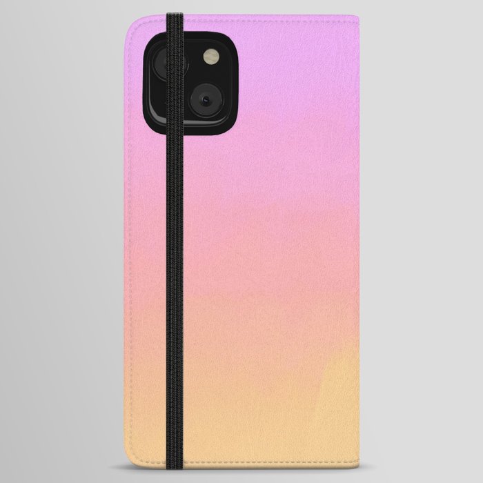 Watercolor Sunset iPhone Wallet Case