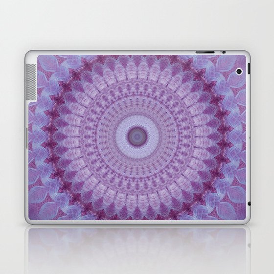 Lilac Mandala Laptop & iPad Skin