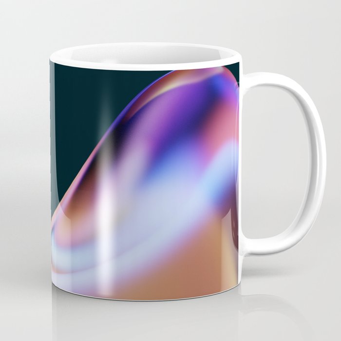 Abstract Glass Wave Coffee Mug