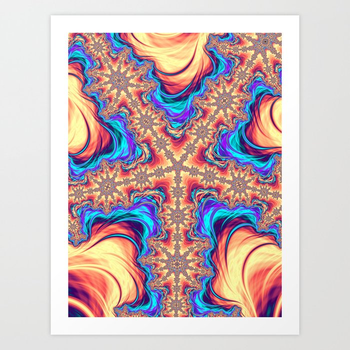 Interdimensional Tapestries Art Print