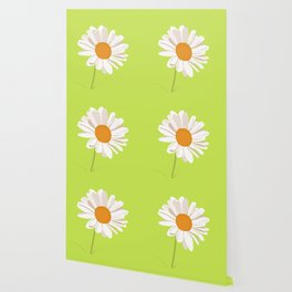 Yellow Daisy Wallpaper For Any Decor Style Society6