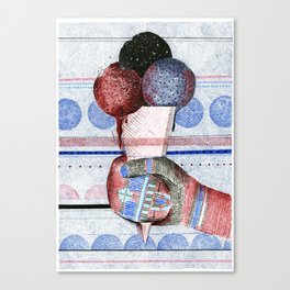 ICE CREAM  Canvas Print