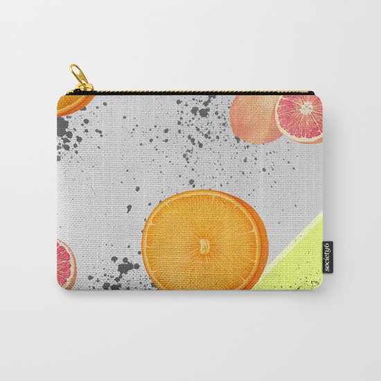 Orange and Grapefruit Carry-All Pouch