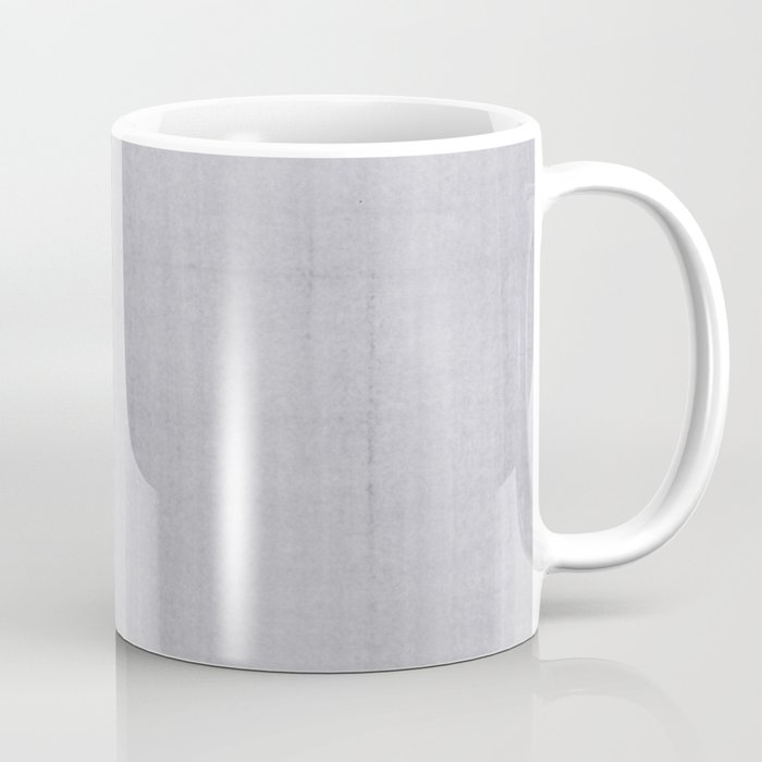 Pantone Lilac Gray Dry Brush Strokes Texture Pattern Coffee Mug