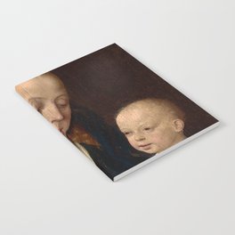 Madonna and Child, 1465 by Dieric Bouts Notebook