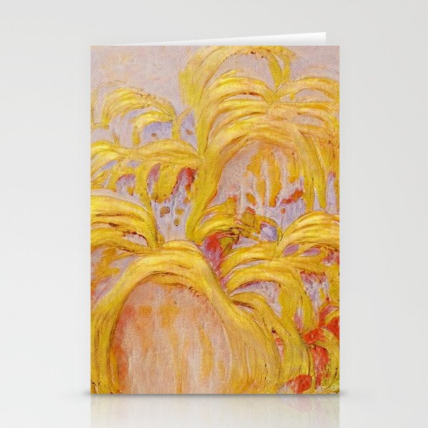 Bananas and strawberries fireworks Stationery Cards